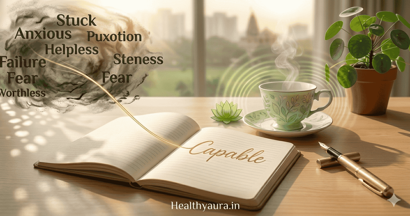 Soft evening lighting.